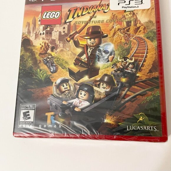 PS3 Lego Indiana Jones 2 The Adventure Continues Video Game Sealed - Picture 10 of 13